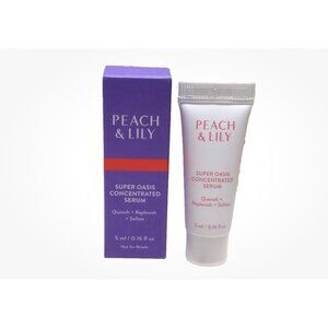 Peach & Lily Super Oasis Concentrated Serum 5ml/ 0.16 oz Travel Size, New In Box